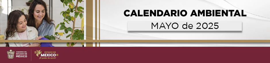 CALENDARIO AMBIENTAL (MAYO 2025)